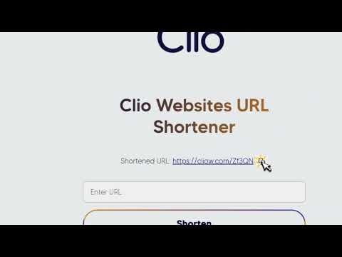 Clio URL Shortener gallery image