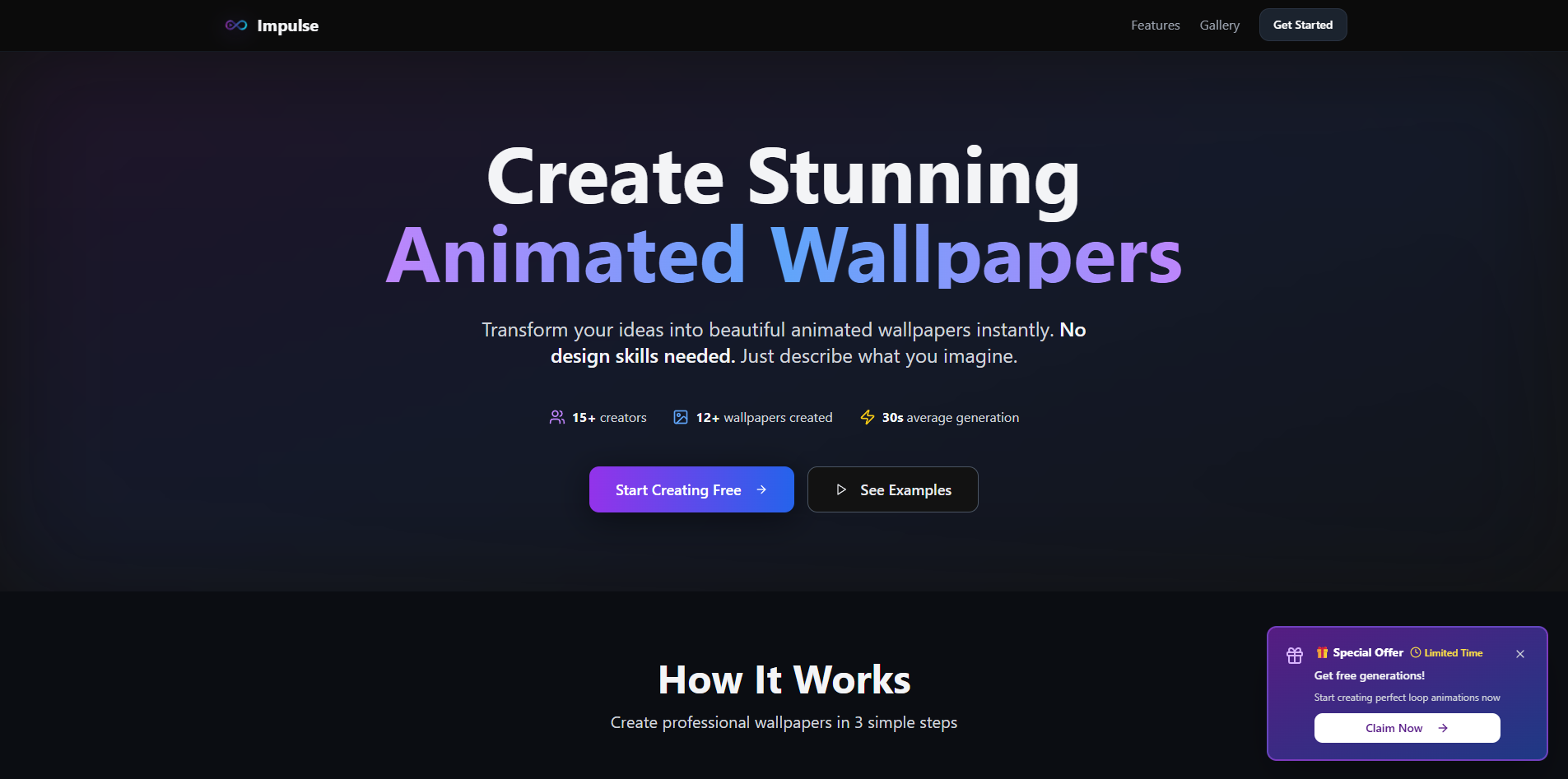 Wallpaper Impulse gallery image