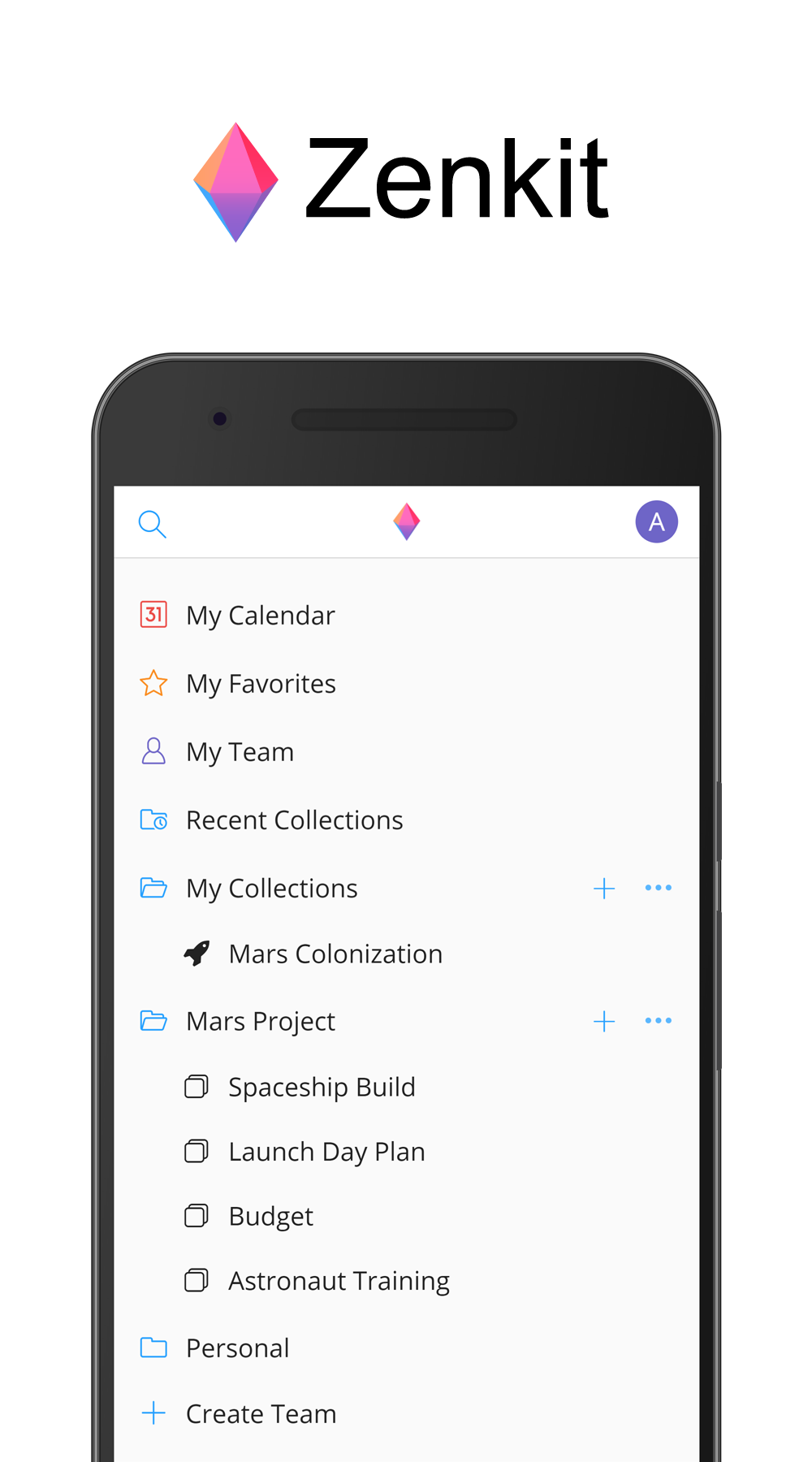 Zenkit for Android gallery image