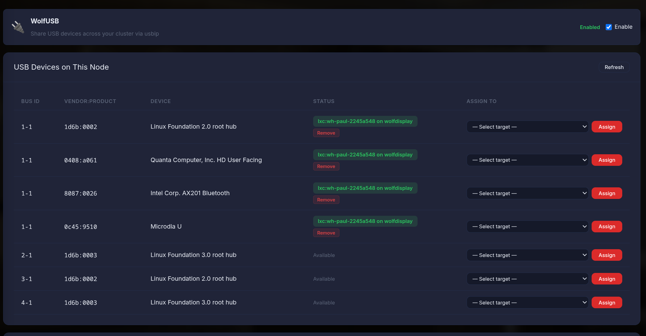 WolfStack gallery image