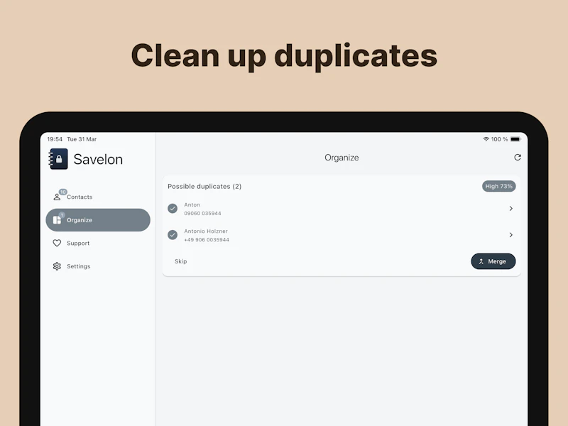 Savelon screenshot 4