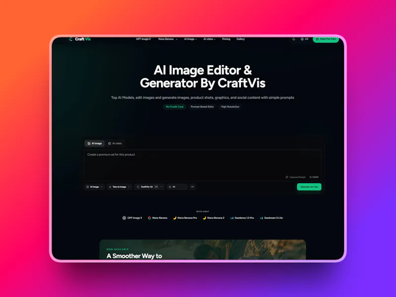 CraftVis screenshot 1