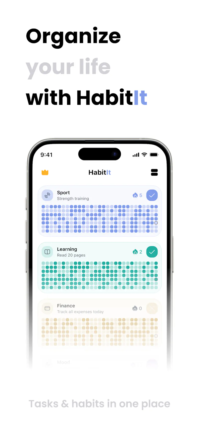 HabitIt screenshot 1