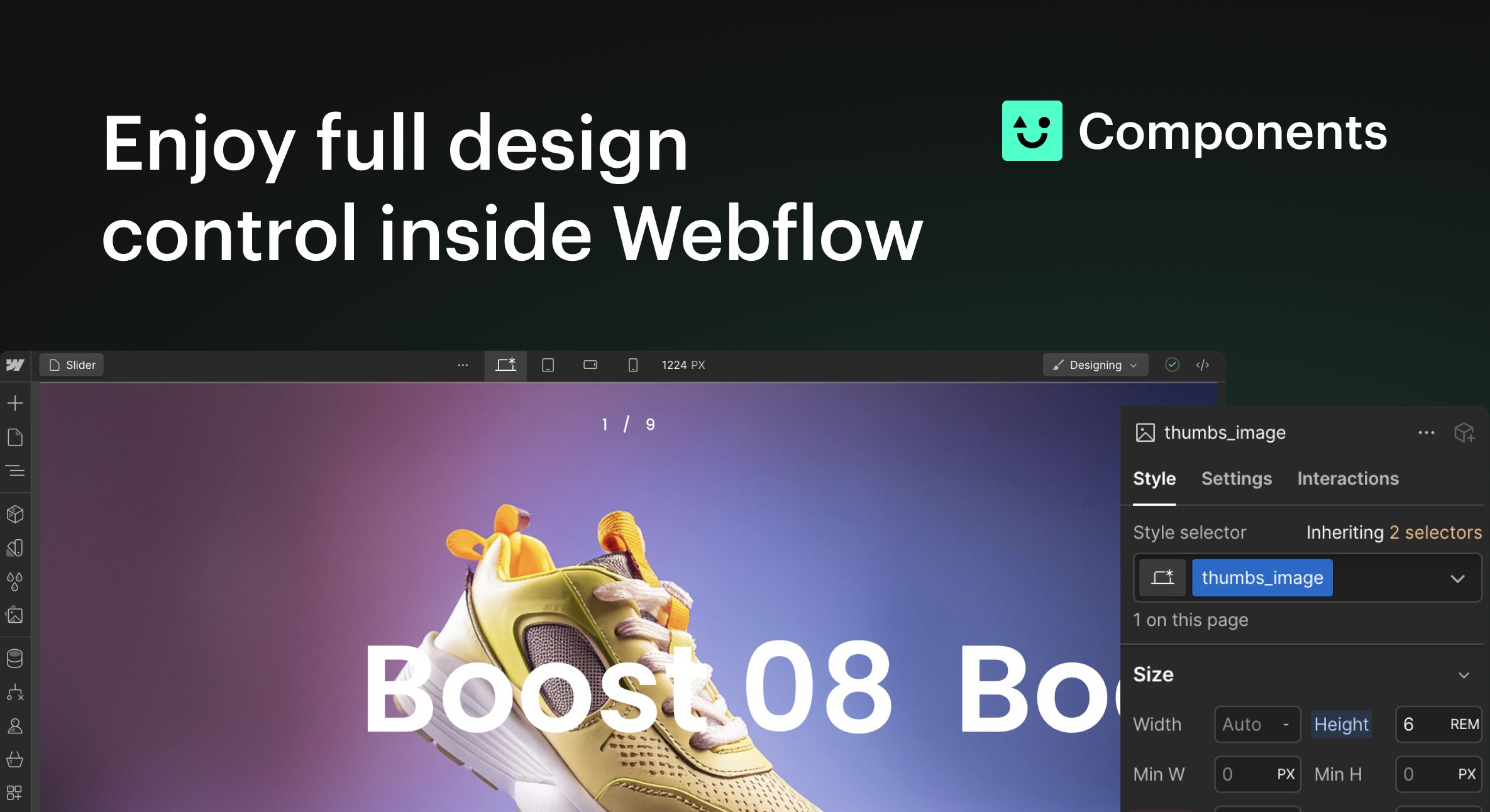 Composants FinSweet pour webflow media 5