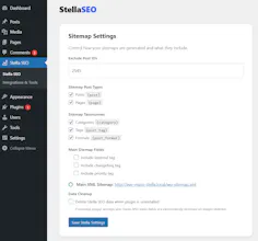 Stella SEO - Fast SEO+XML Sitemap plugin gallery image