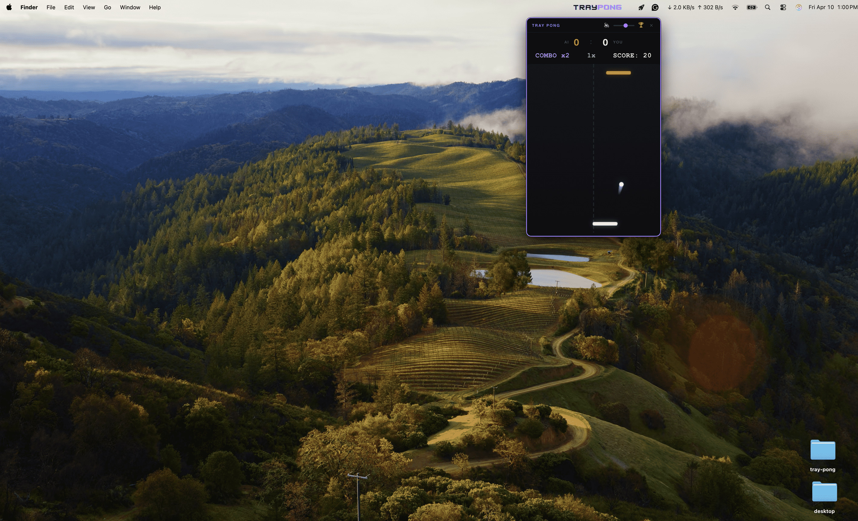 TrayPong gallery image