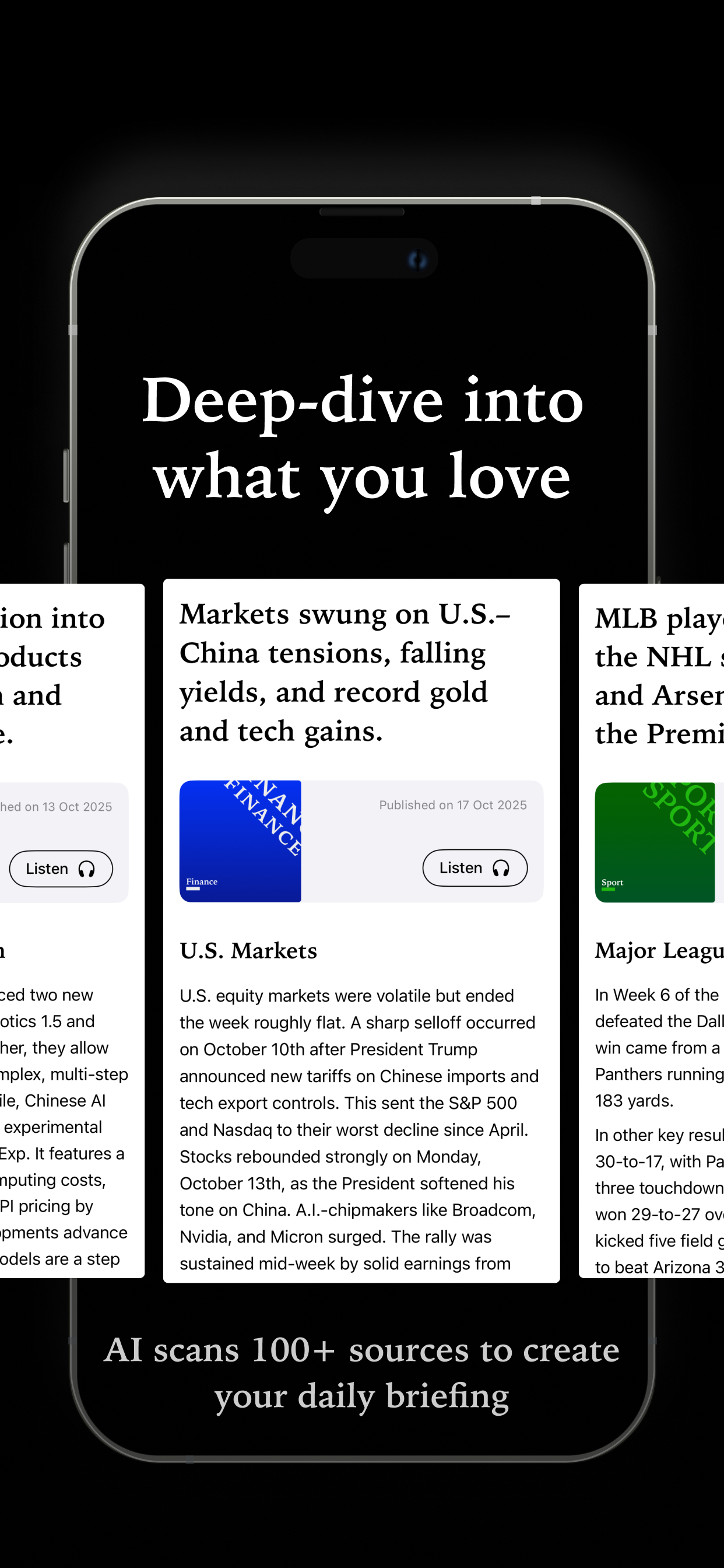 ARIA News - Screenshot 4 showing product features and functionality