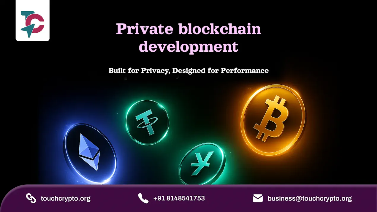 Private Blockchain Development Company product