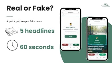 Fake vs Real (by Paper Planes) gallery image