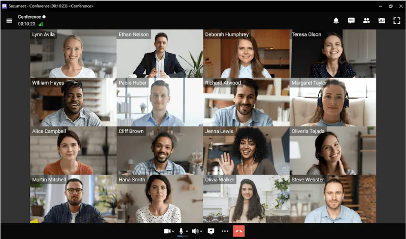 Secumeet screenshot 1