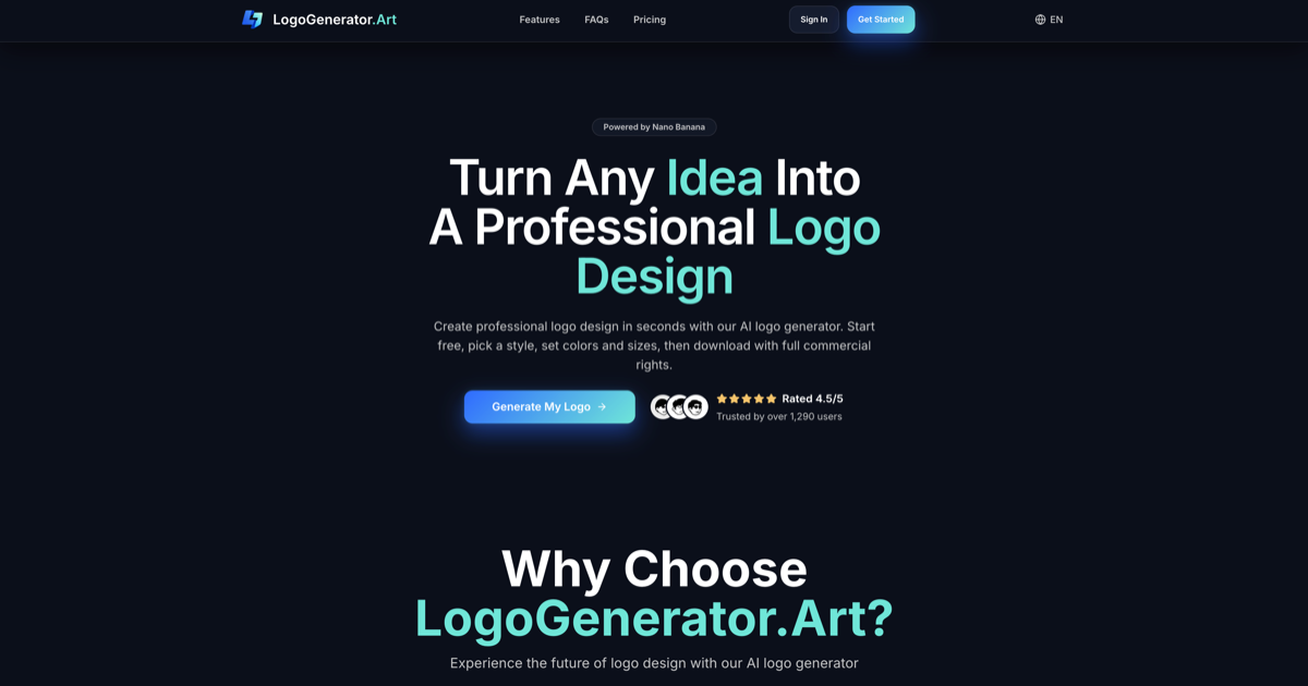 LogoGenerator.Art screenshot 1 LogoGenerator.Art screenshot 1