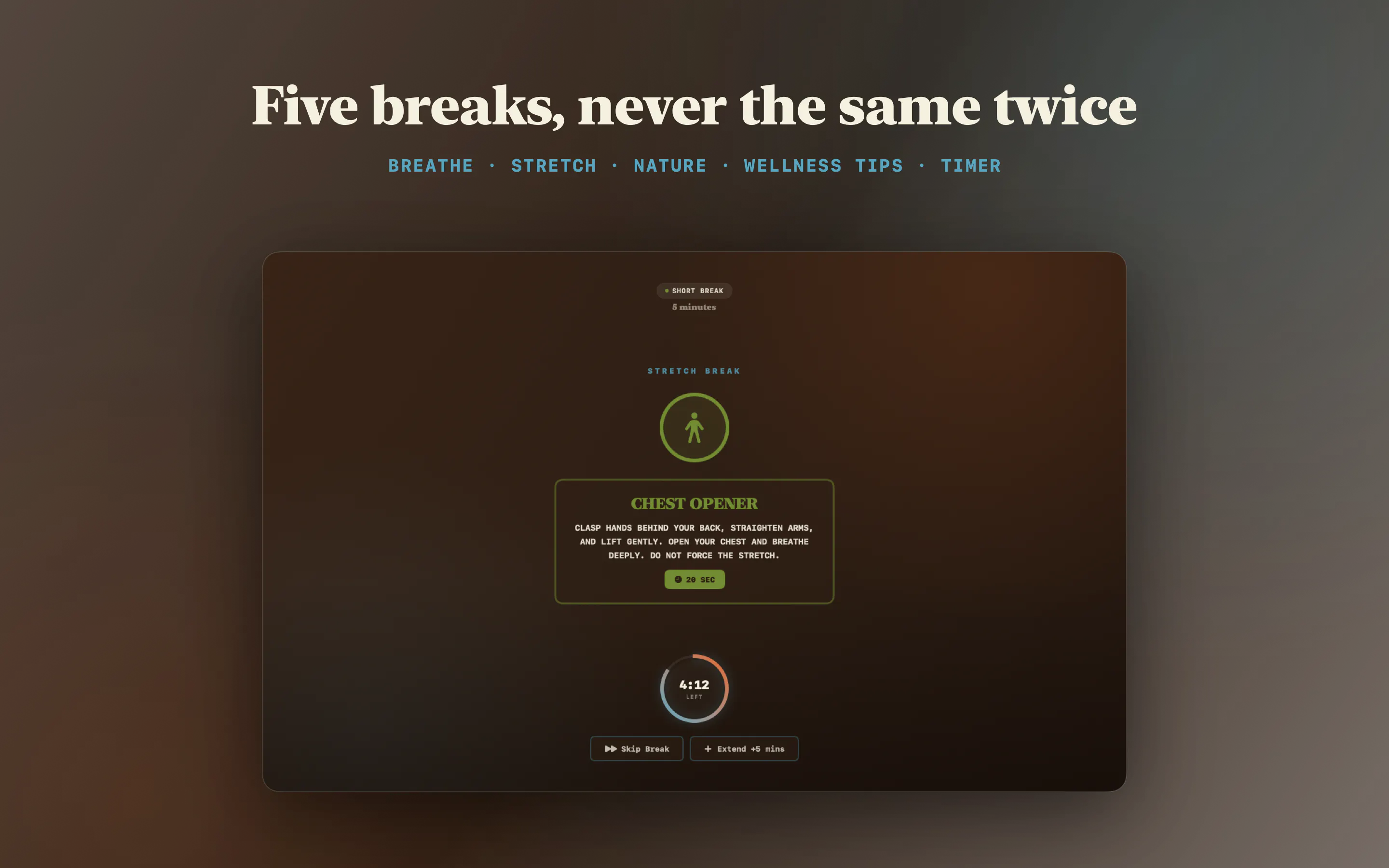 BlinkAway: Break Reminders gallery image