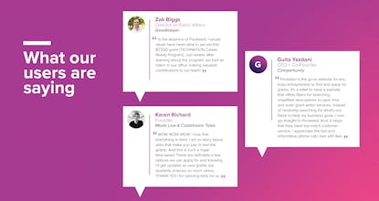 Pocketed Grant Matching Platform gallery image