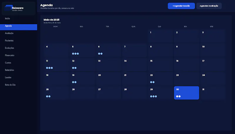 Fisioware screenshot 2