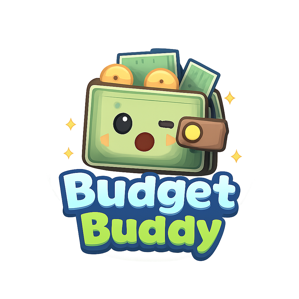 BudgetBuddy - Product Hunt launch logo and brand identity