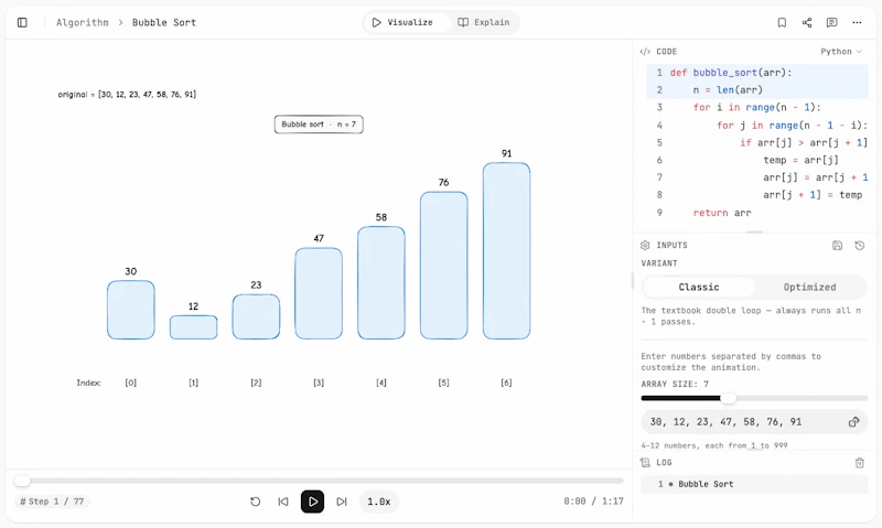 VizLearn screenshot 3