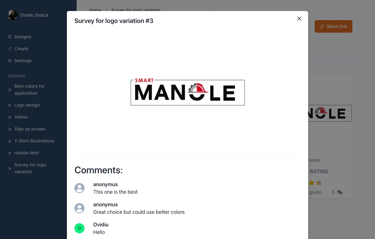 Designvote gallery image