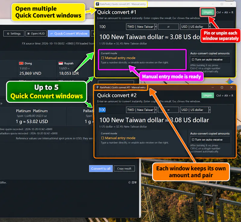 RatePeek v1.2 screenshot 3