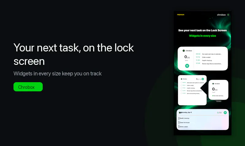 Chrobox screenshot 3