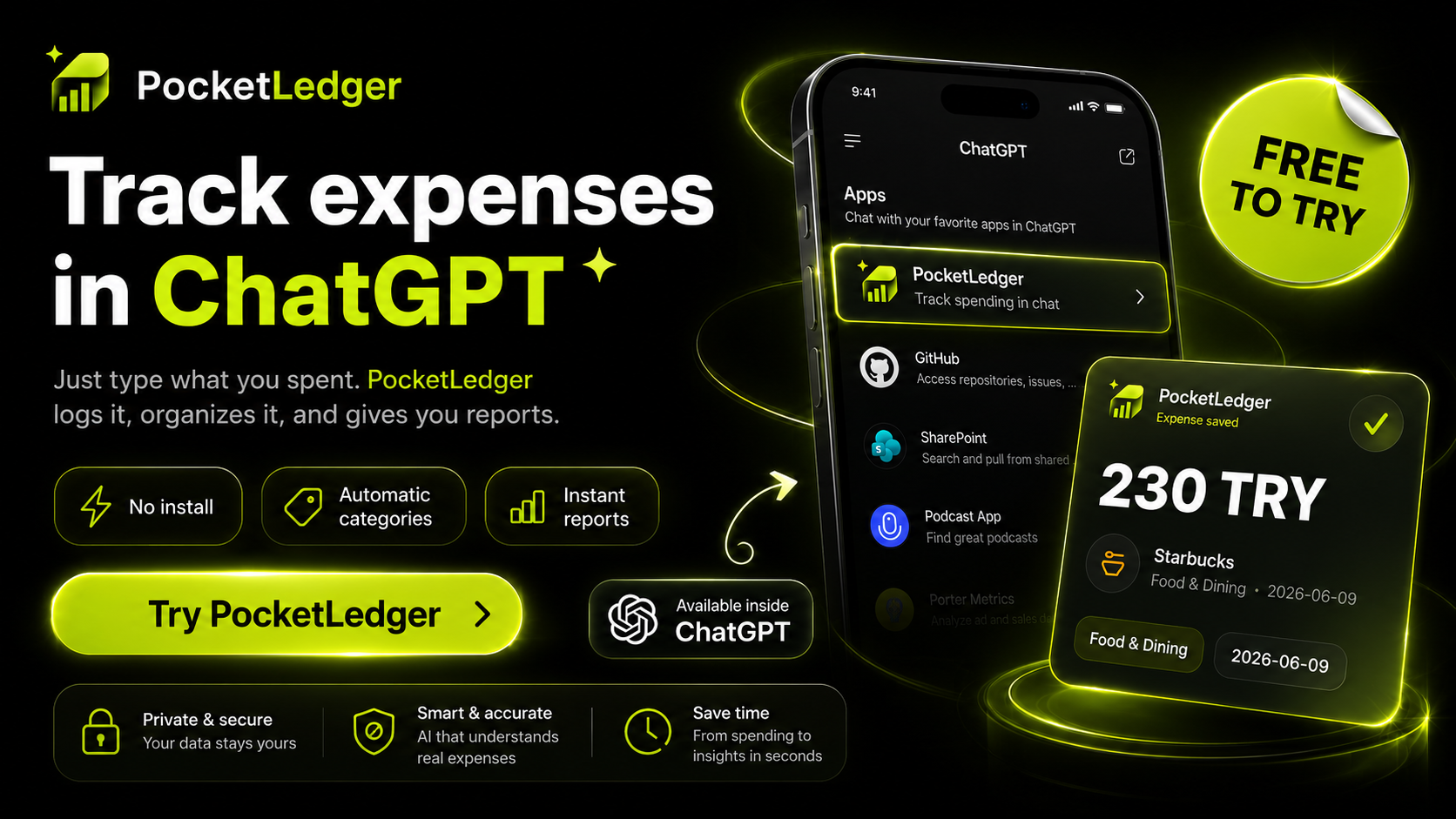 PocketLedger gallery image