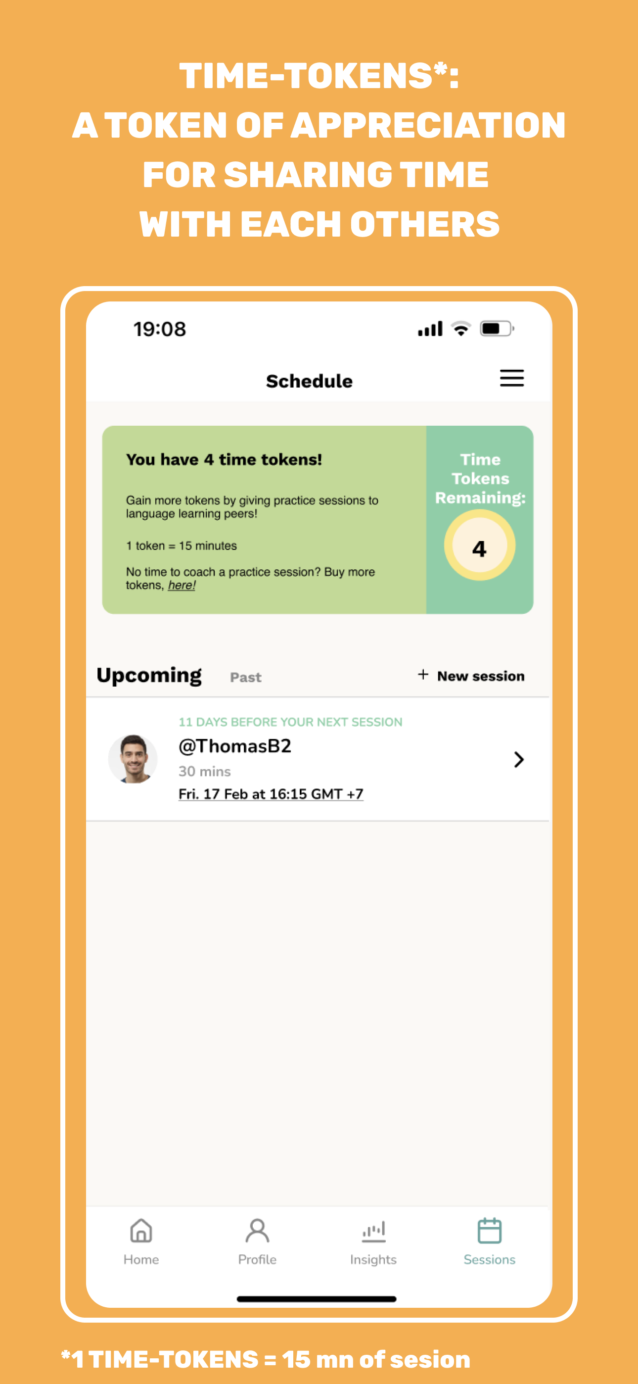 Kuno - App di pratica linguistica peer-to-peer con conversazioni reali media 4