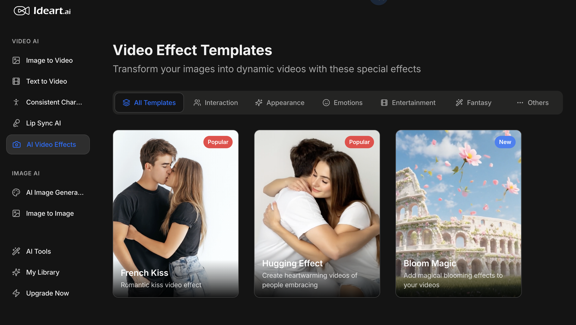Plataforma de creación de video e imagen de IA - Plataforma con IA que admite múltiples modelos de IA principales media 5