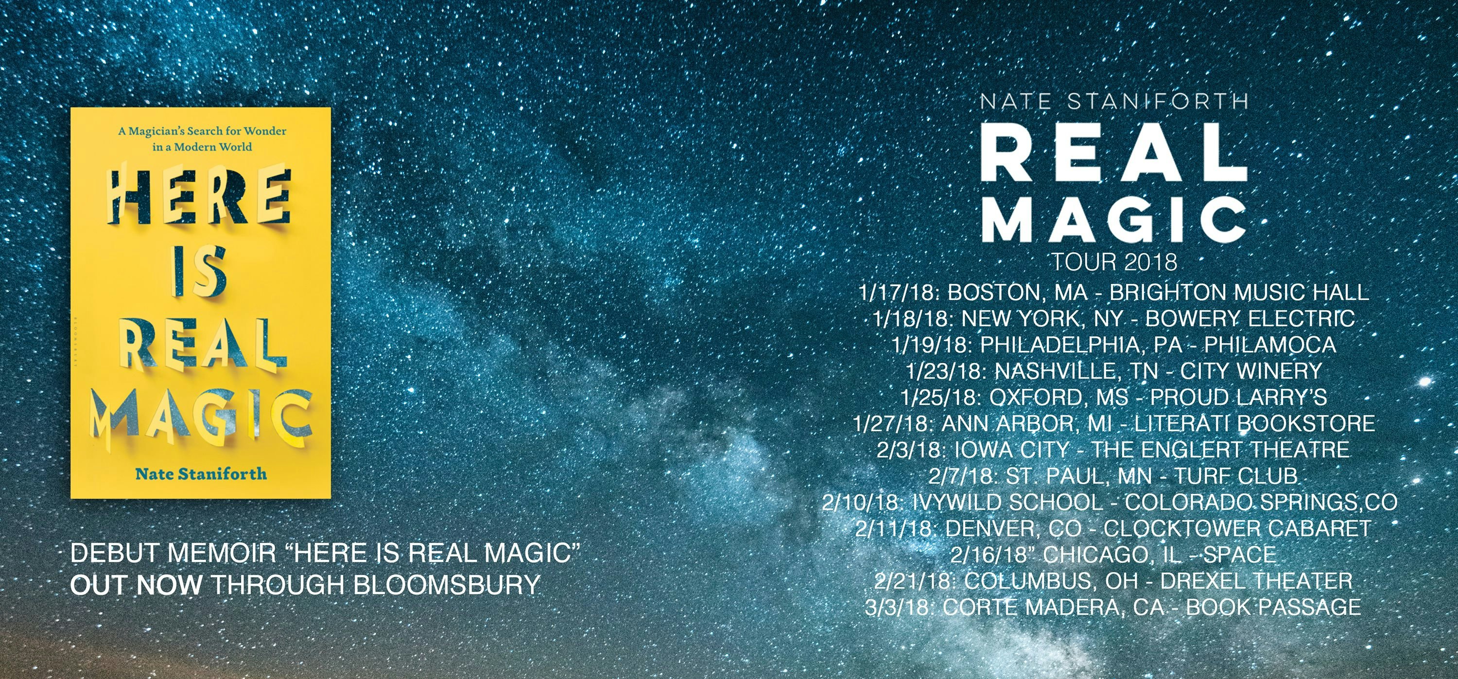 Here is Real Magic: A Magician's Search for Wonder in the Modern World gallery image