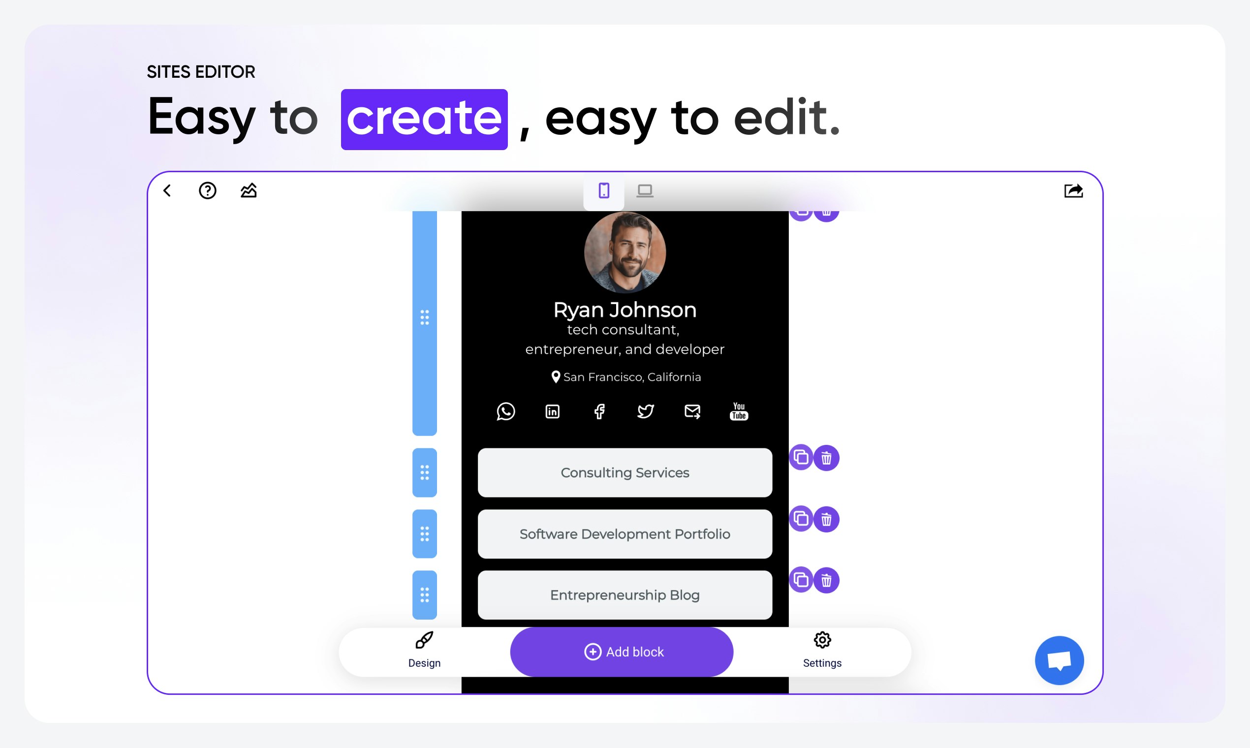Many.bio gallery image