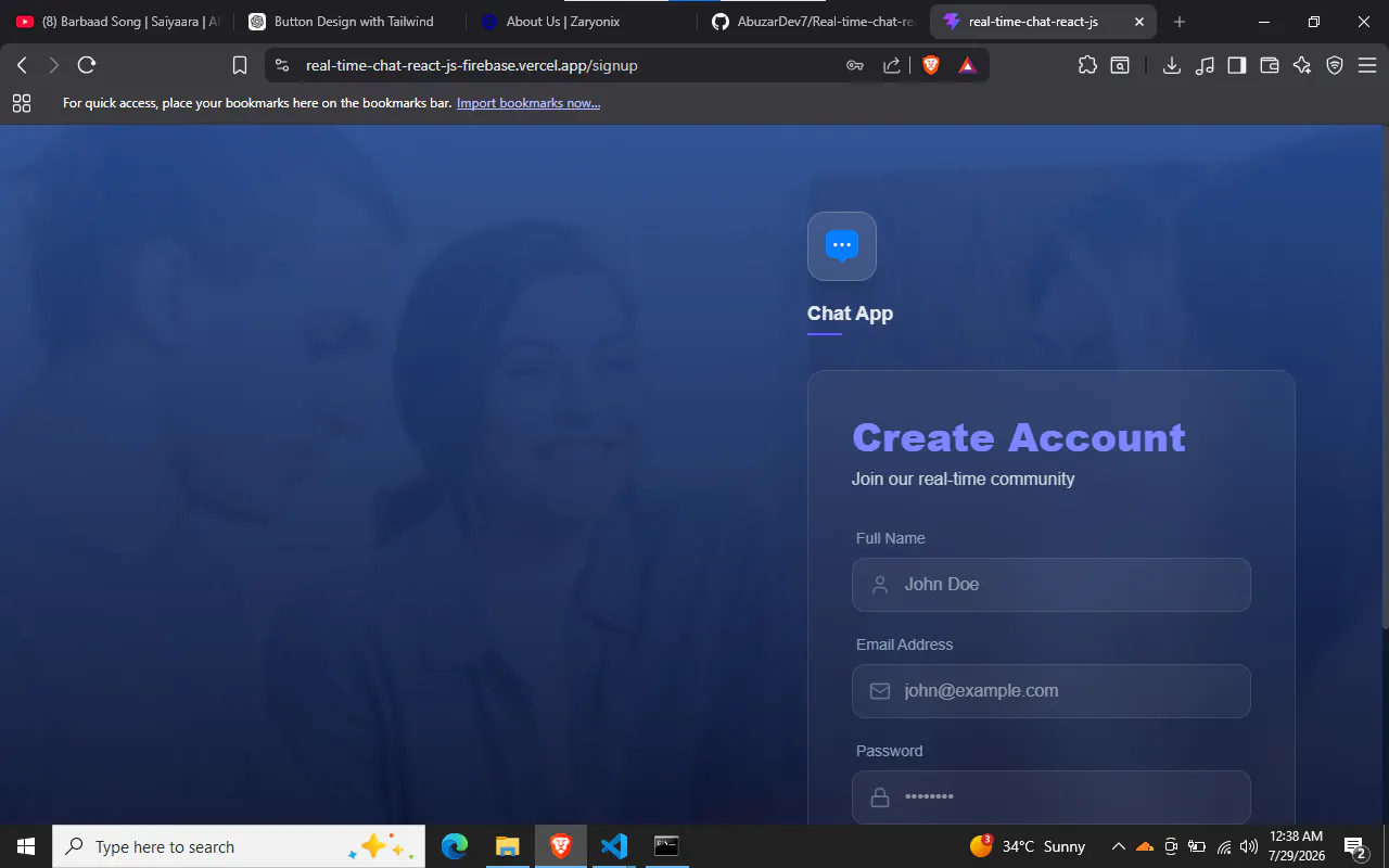 Chat app  gallery image