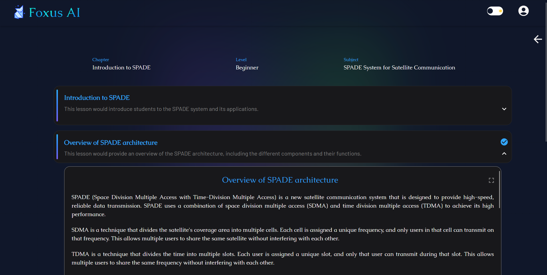 Foxus AI gallery image