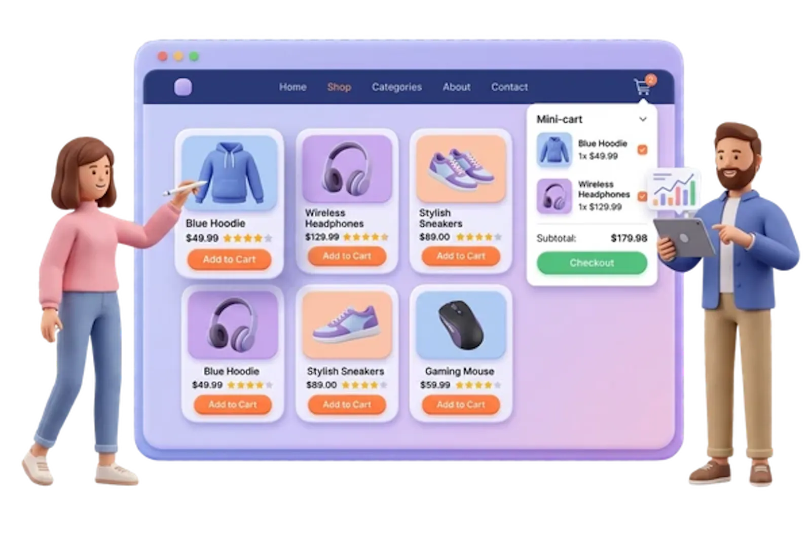 E-commerce Website Development in UAE screenshot 1