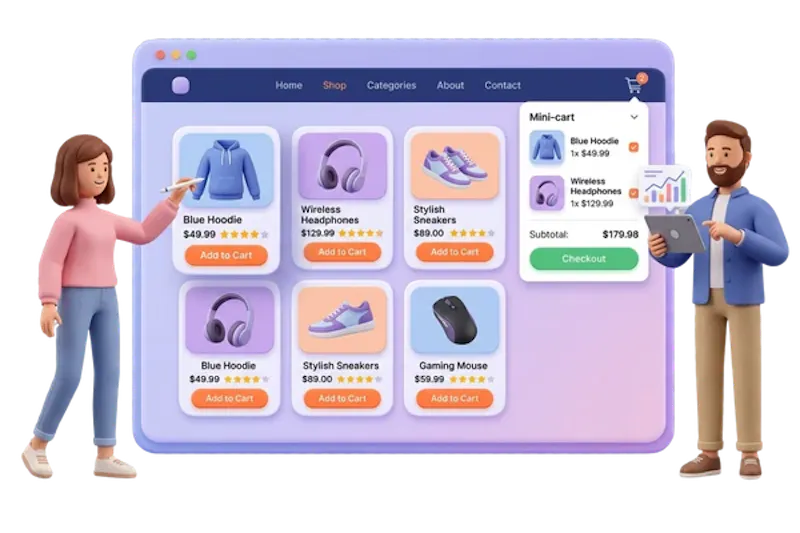 E-commerce Website Development in UAE screenshot 1