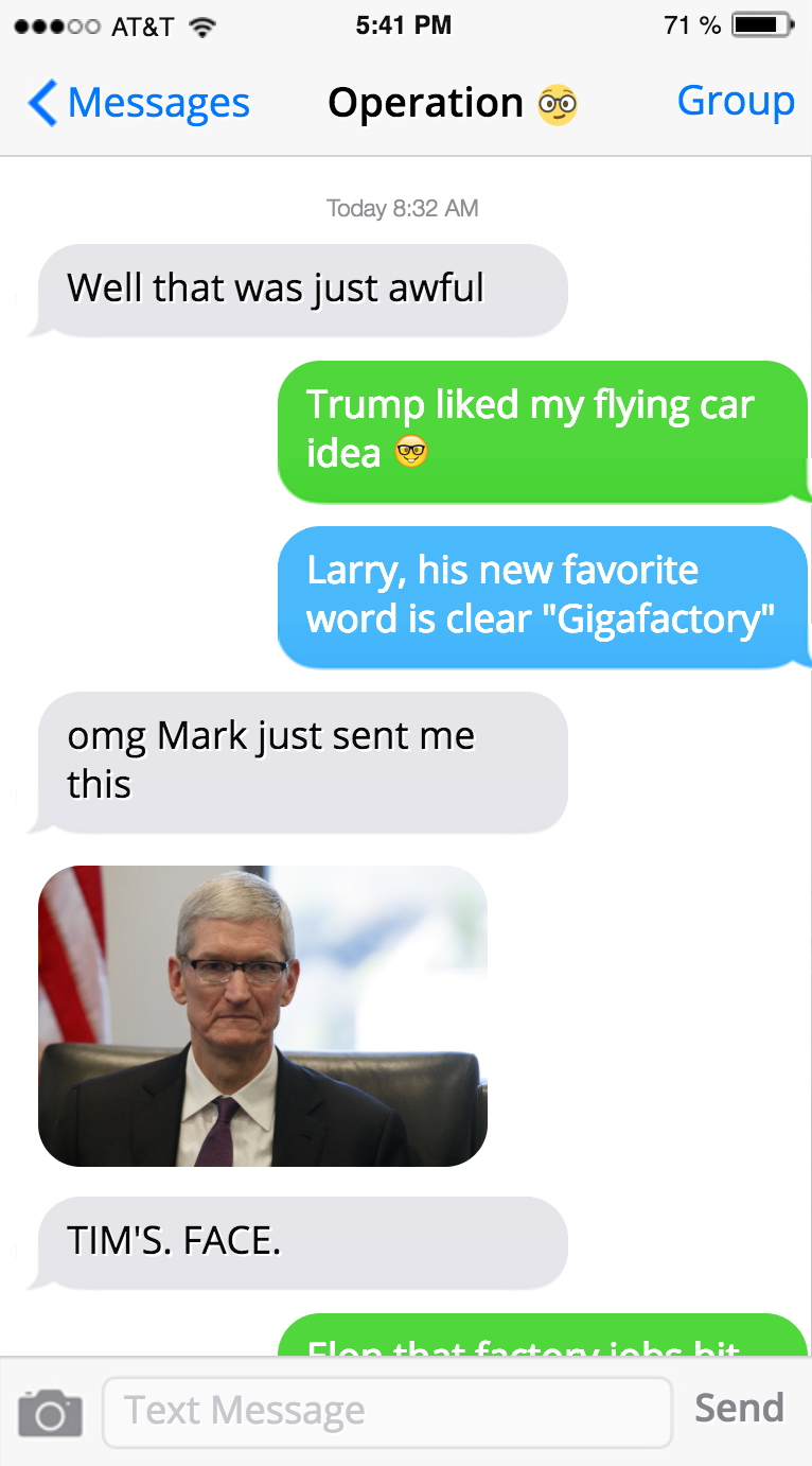 Fake iPhone Text gallery image