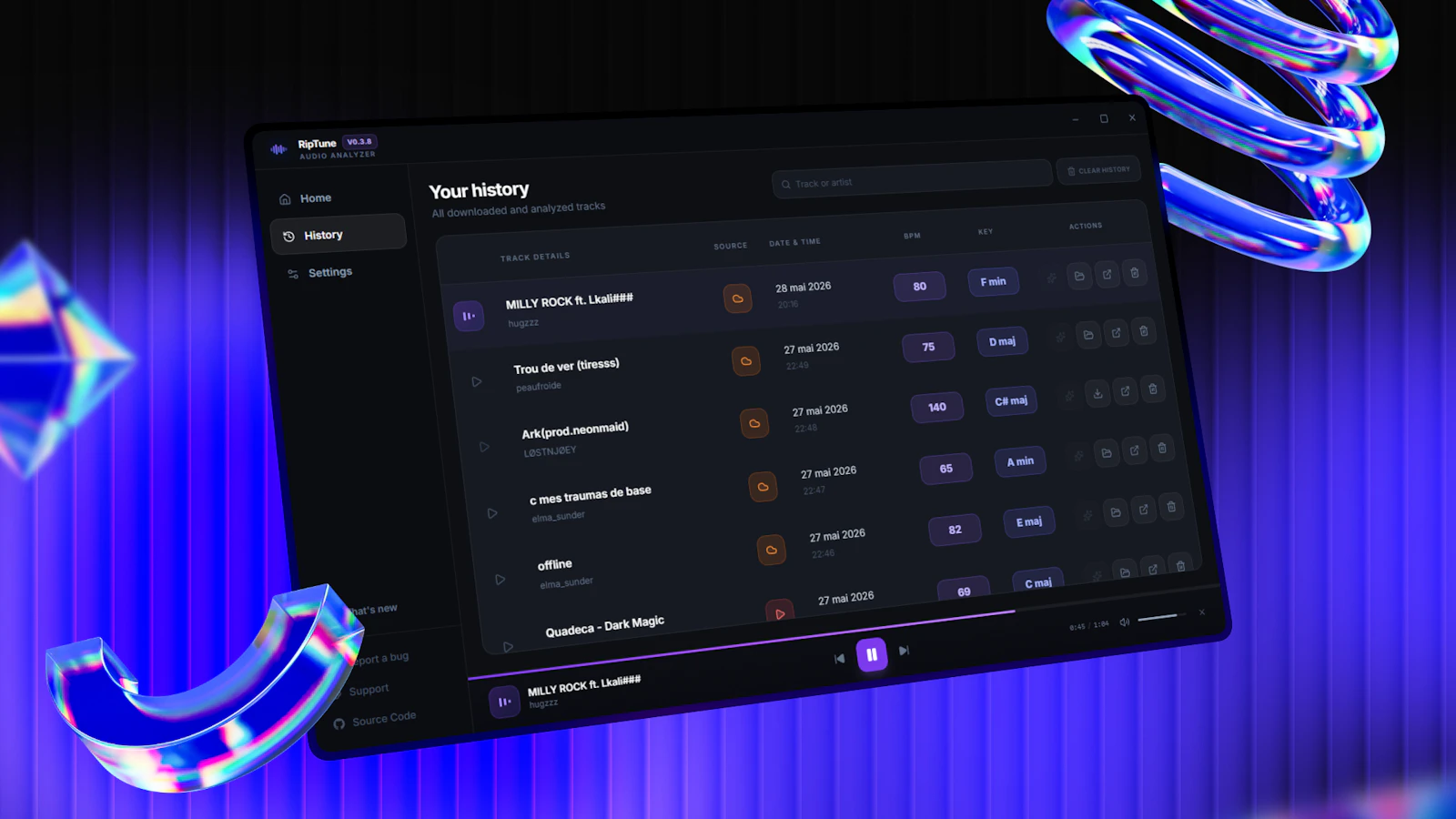 RipTune screenshot 2