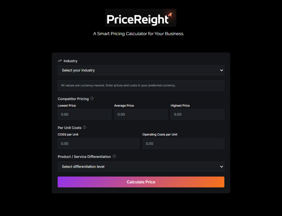 PriceReight gallery image