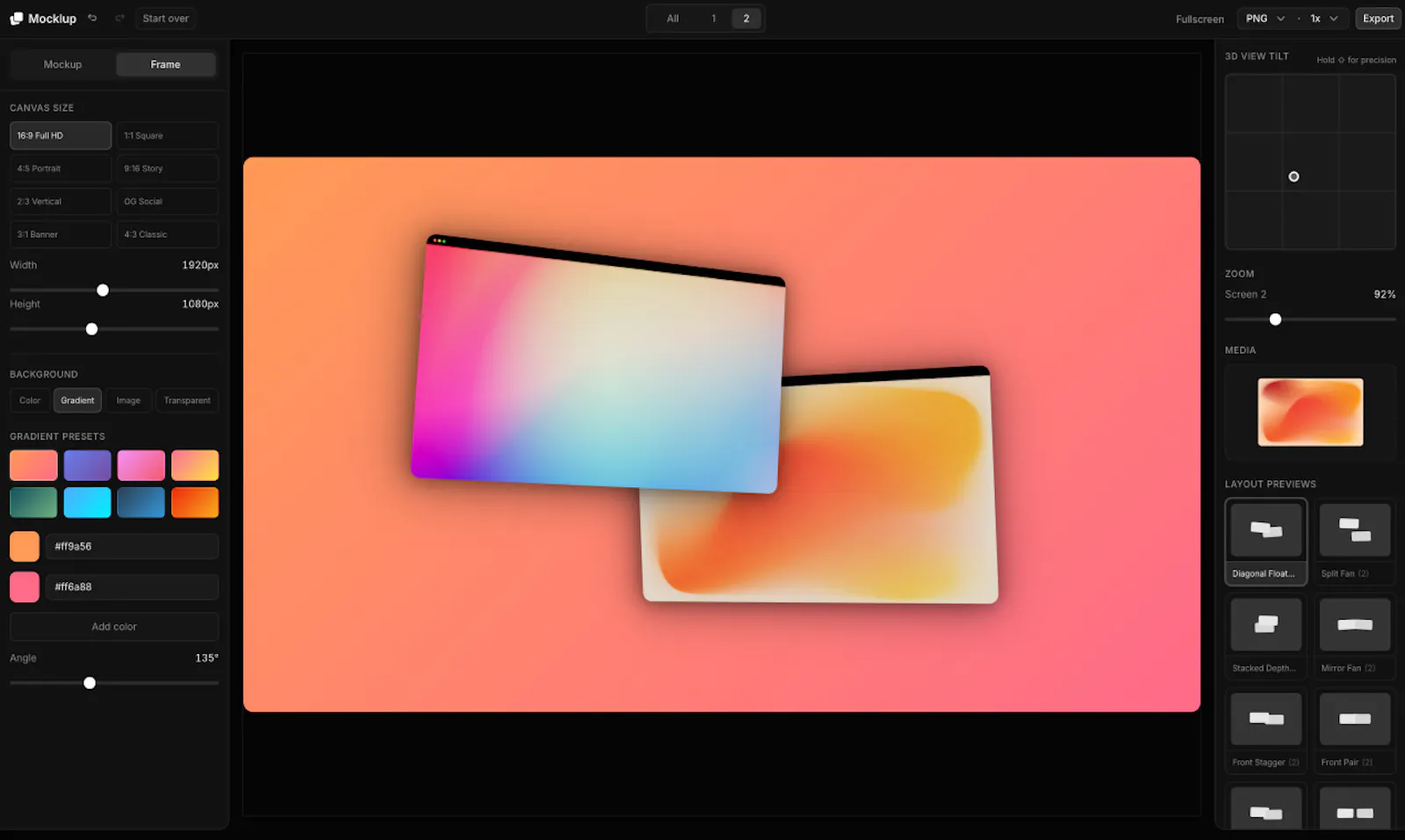 Mocklup screenshot 1