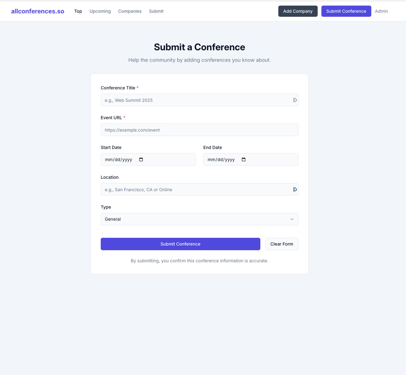 Média All Conferences - ProductHunt For Conferences 3