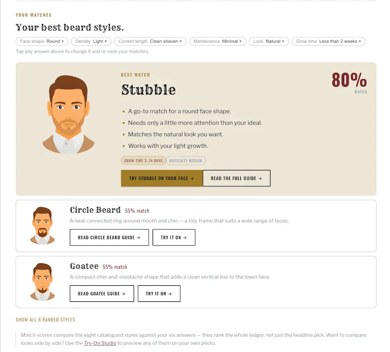BeardStyles screenshot 3