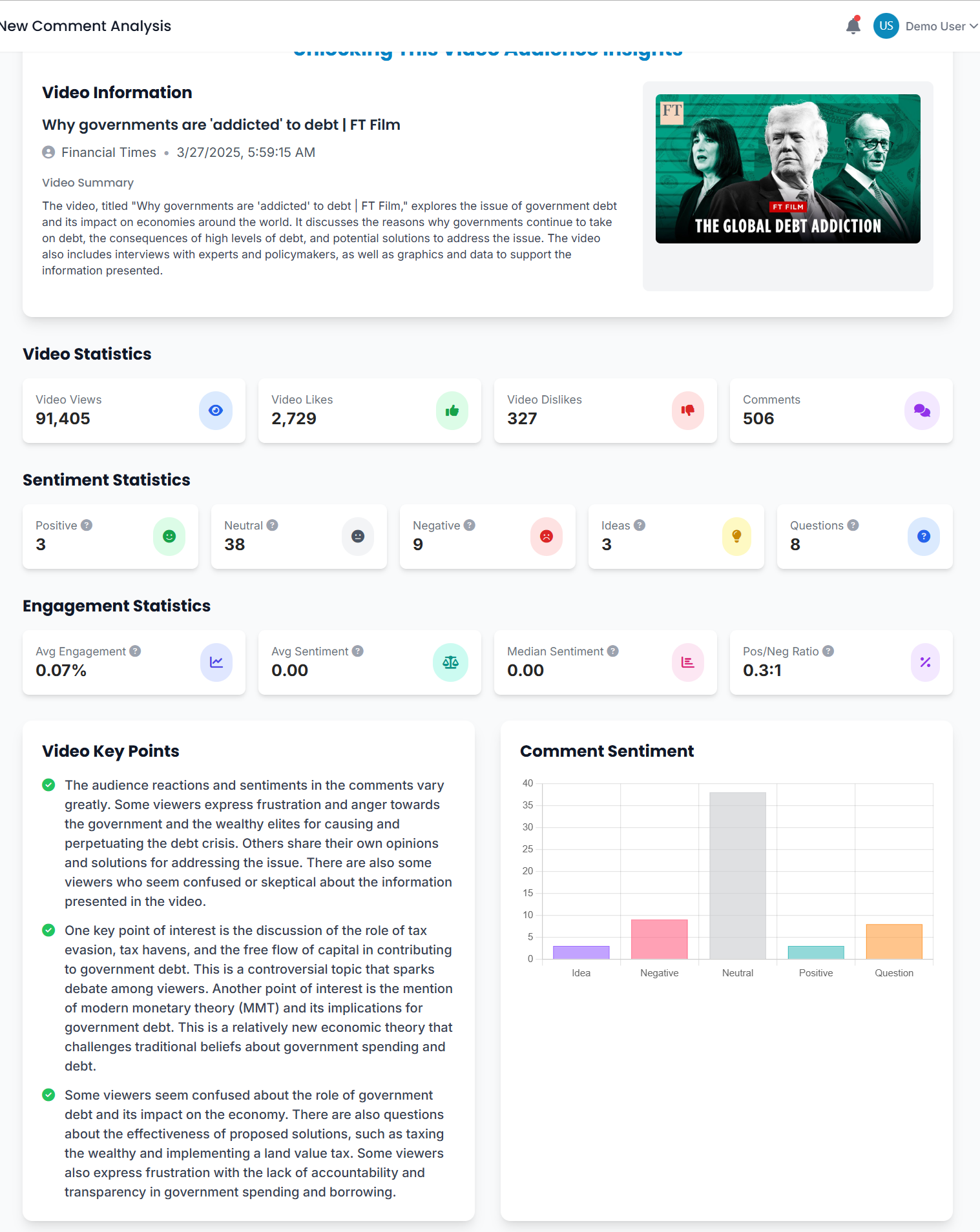 VidsCraftAI - Youtube video analysis tool media 2