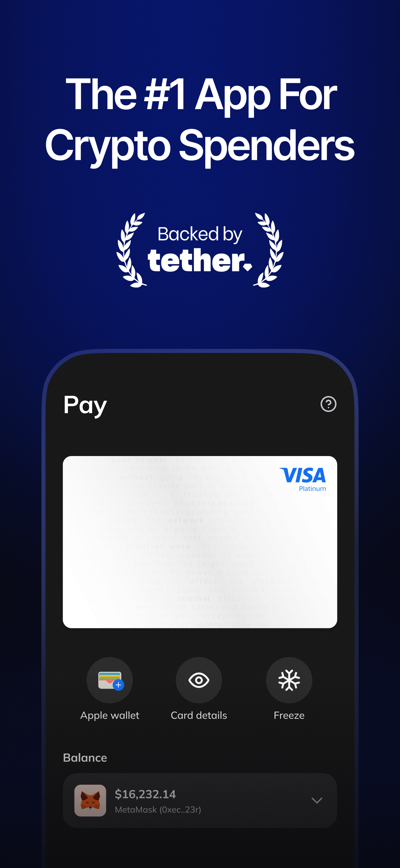 Oobit – Pay with Crypto Card App gallery image