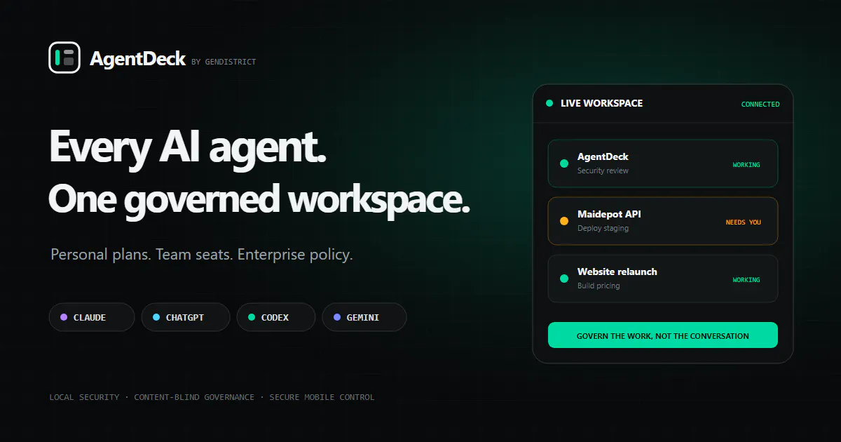 AgentDeck gallery image