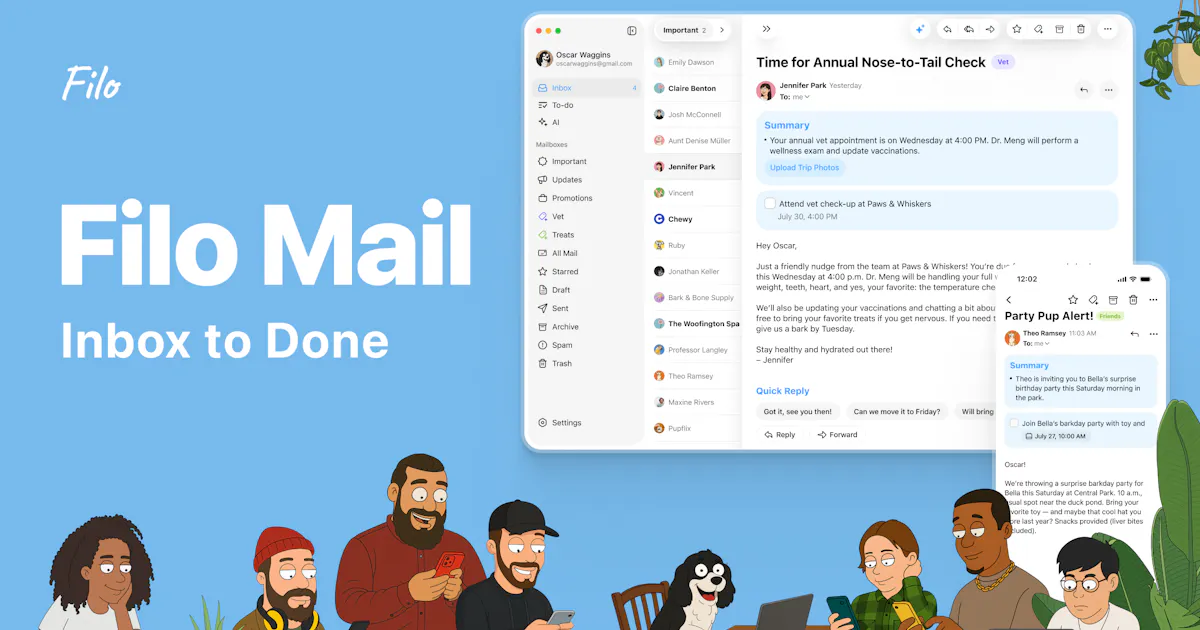 Filo Mail for macOS