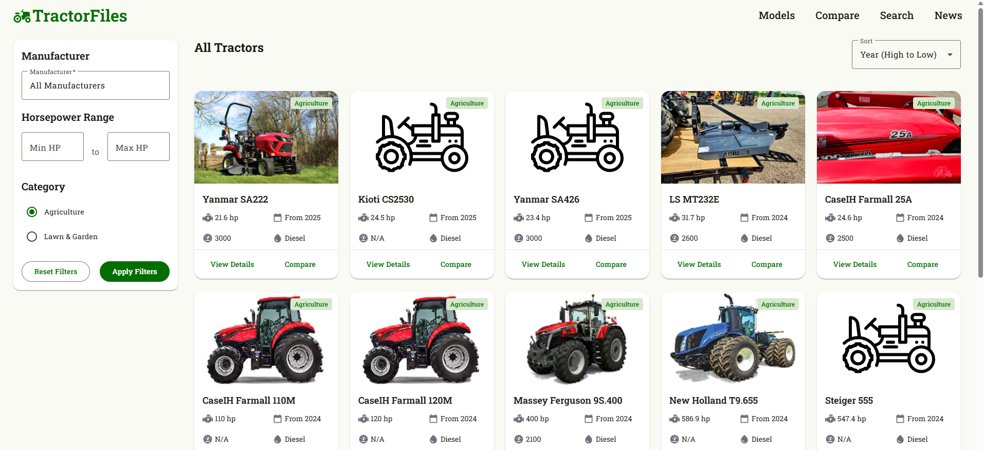 Media Traktorfiles - Semua spesifikasi traktor & berita di satu tempat 🚜 2