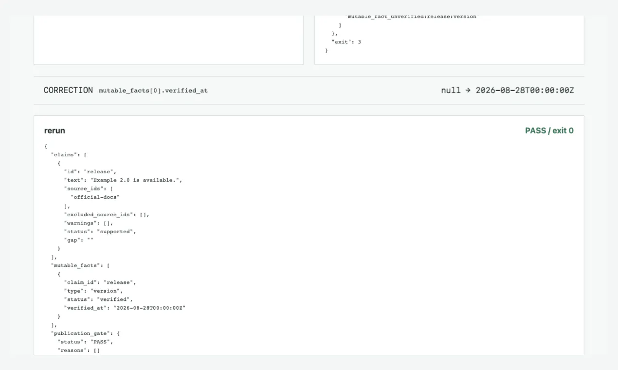 Source-to-Publish Evidence Gate gallery image