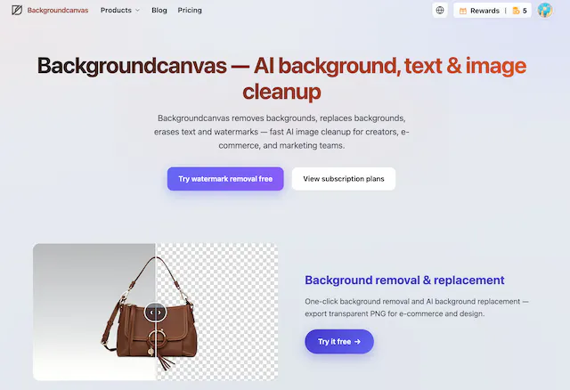 Backgroundcanvas gallery image