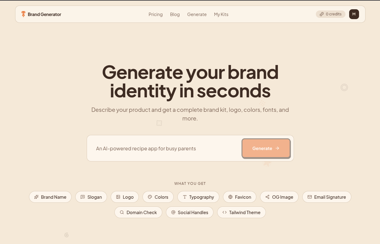 Brand Generator gallery image