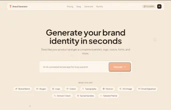 Brand Generator gallery image