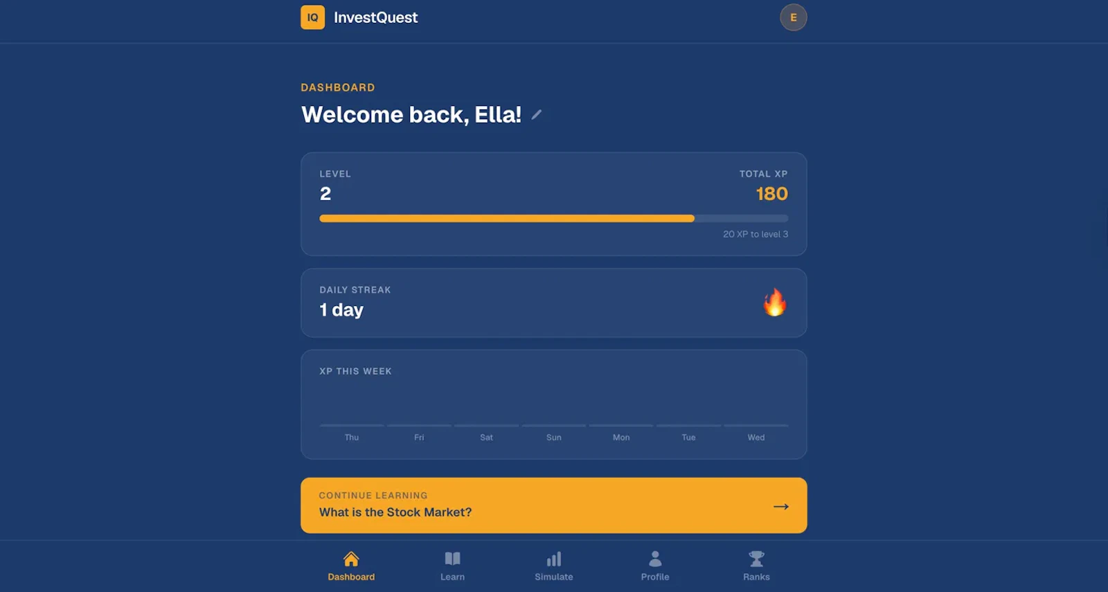 InvestQuest screenshot 3