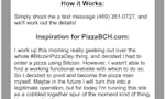 PizzaBCH.com -- Buy Pizza with Bitcoin Cash image