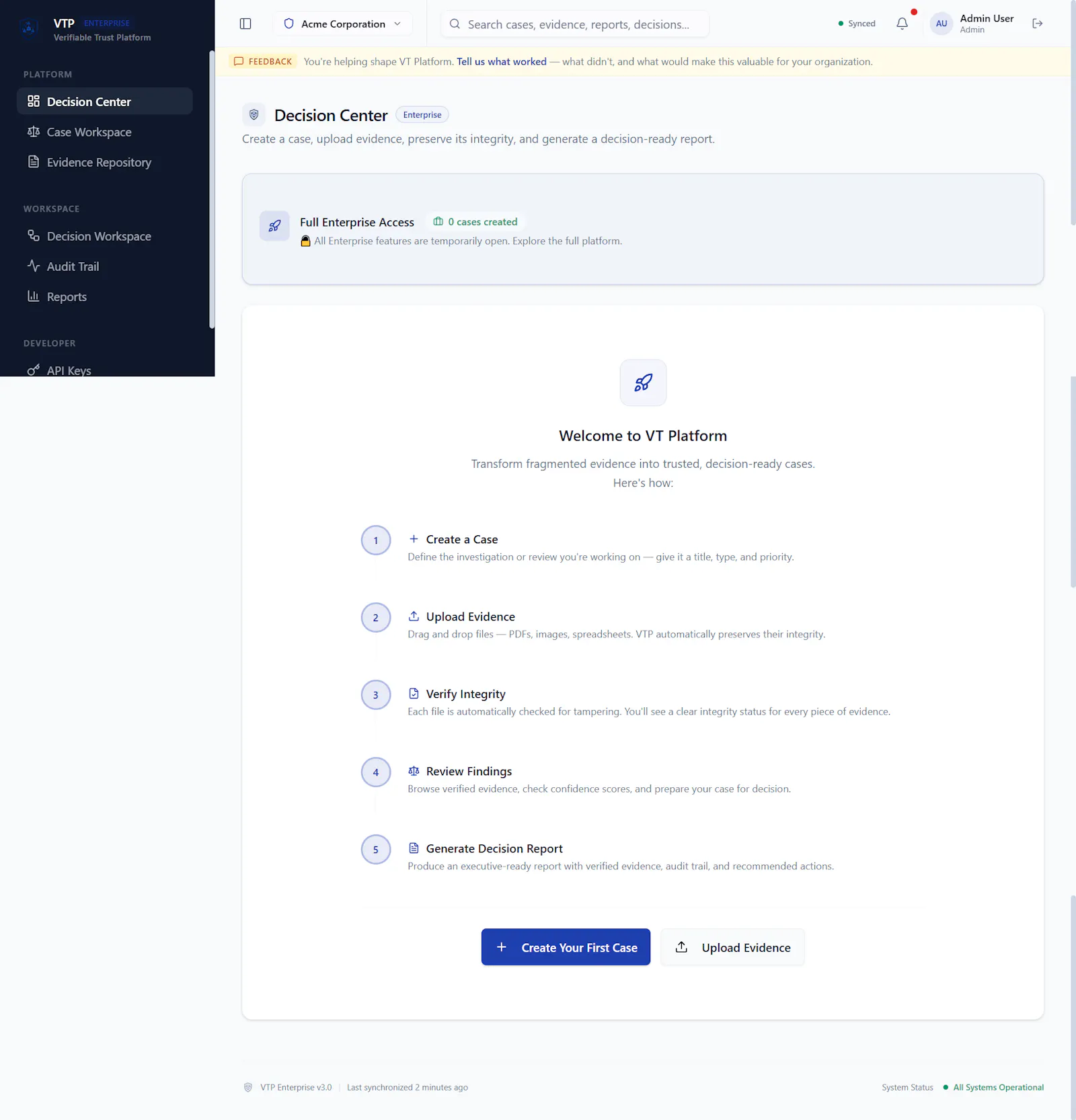 VTPlatform screenshot 2